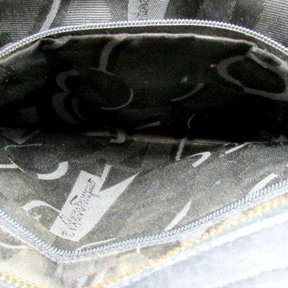 Salvatore Ferragamo Handbag Vala Hardware Nylon Used Auth T10278 - Picture 6 of 8